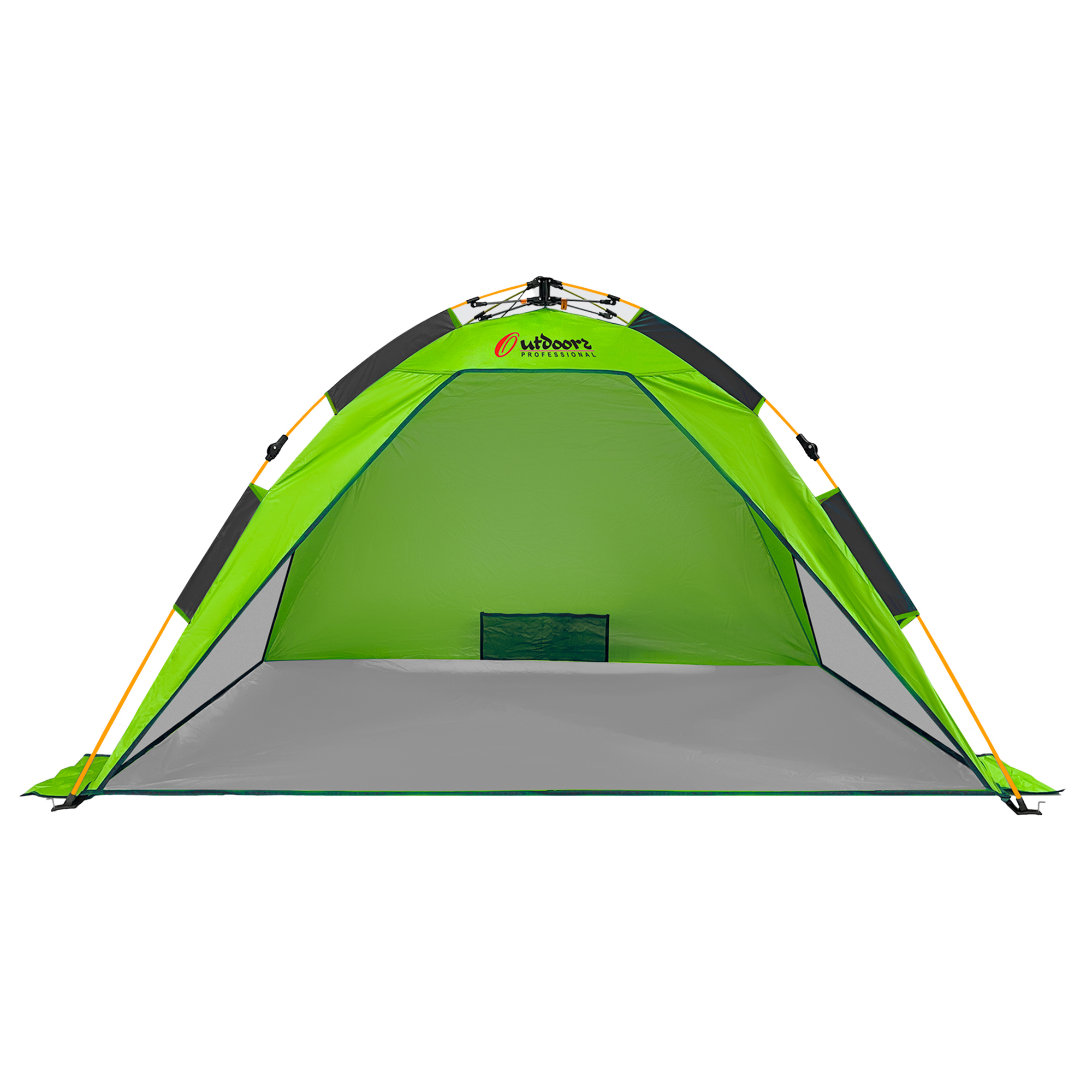 Outdoors Professional, Beach Cool Pop-up Sun Shelter, Green, Model# 9007GRN